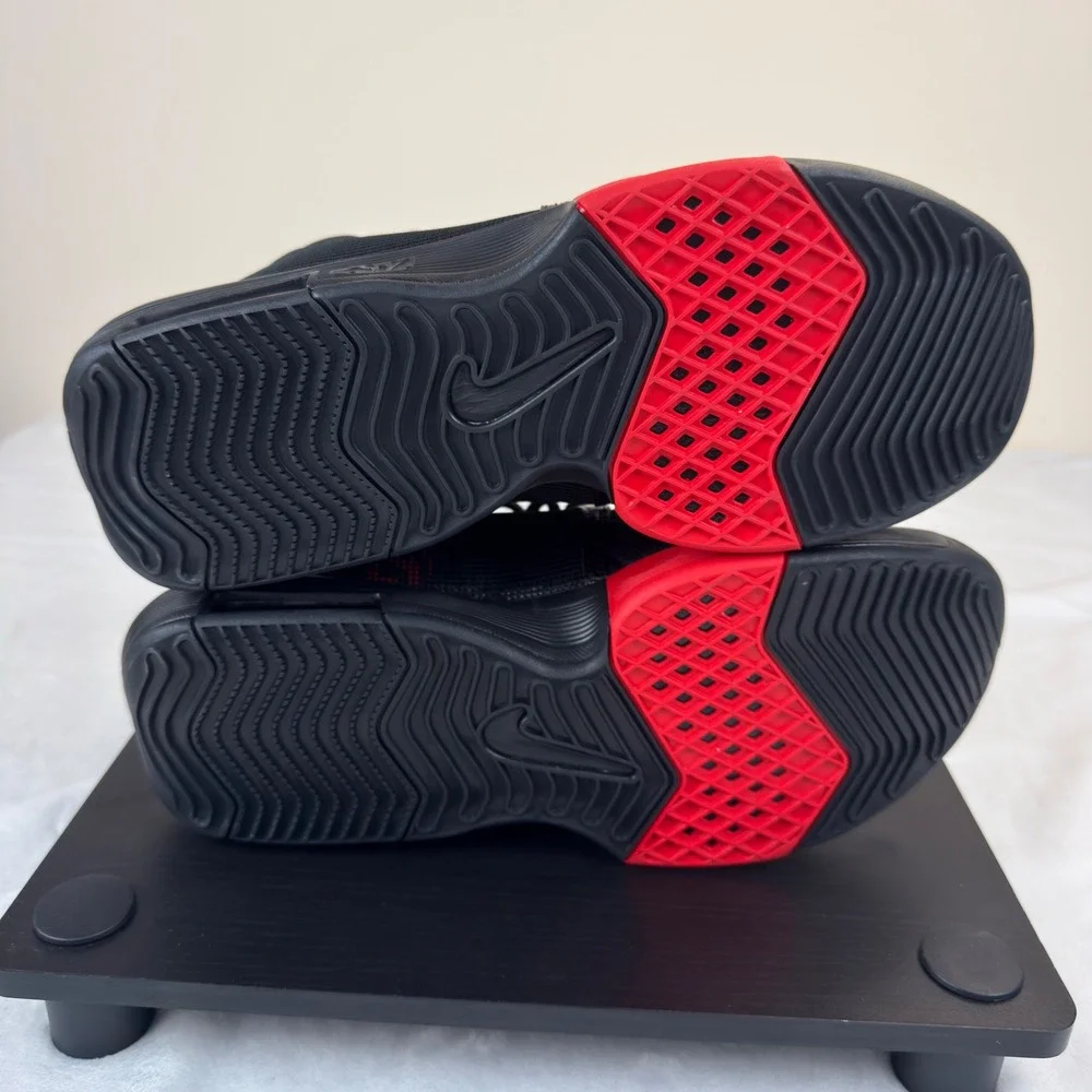 Nike Men's LeBron Witness VIII 8 Black University Red FB2239 005 Size 12 New